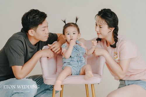 全家福,全家福照,拍全家福,親子寫真,母女寫真